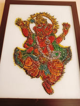 Divine Vibrance – Lord Ganesha Wall Art
